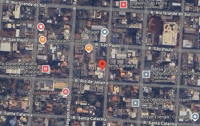 Fachada e localização